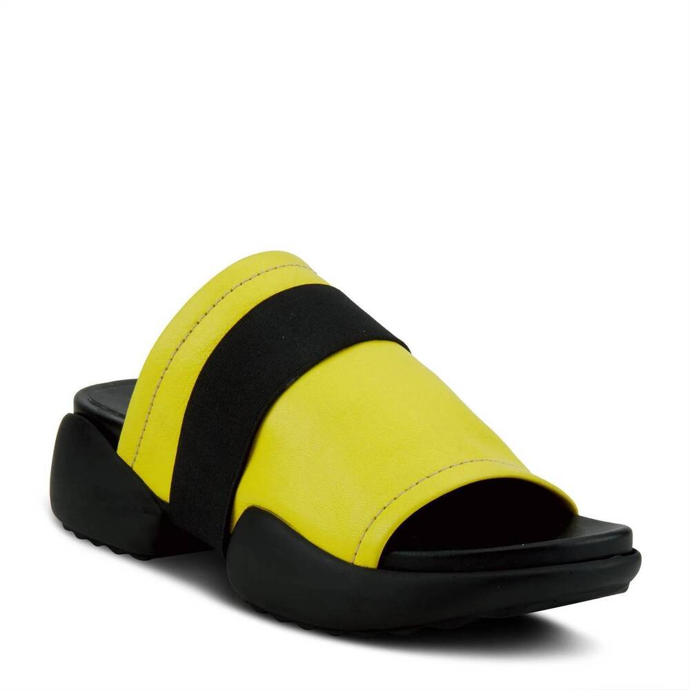 NEW SPRING FOOTWEAR women's elellia sandals in yellow